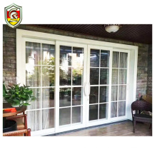 120mm heavy duty architectural aluminium frame powder coated winterize sliding doors